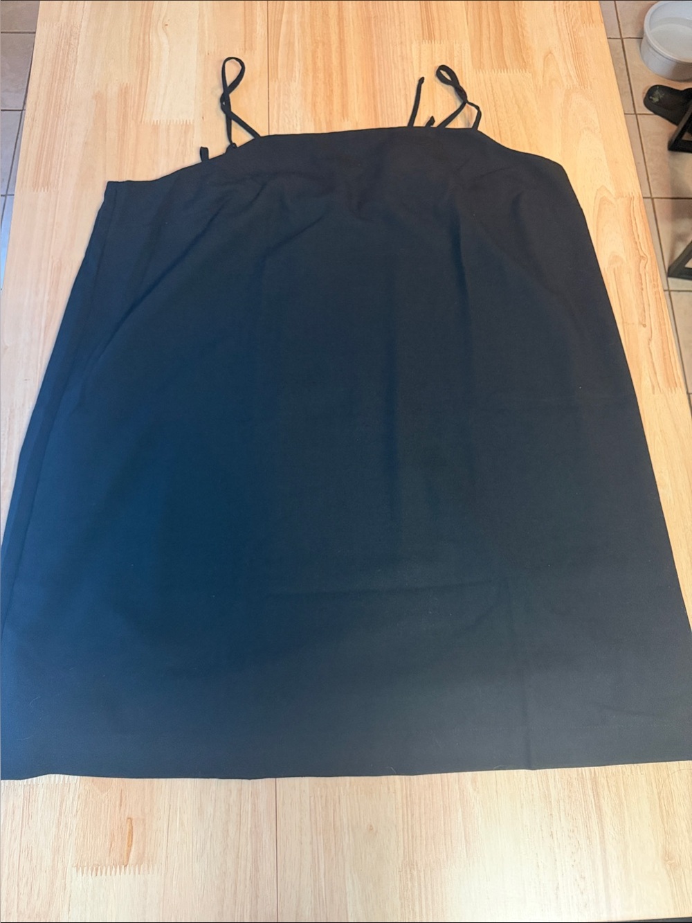 Old Navy Black Mini Shift Dress with Spaghetti Straps